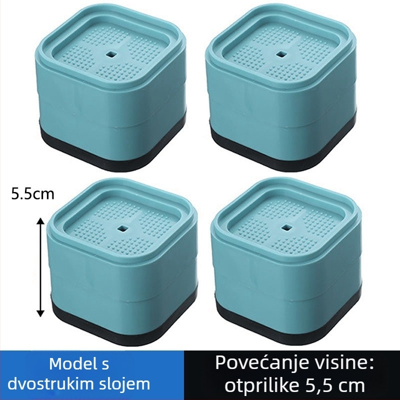 Podloška za podizanje visine nogu stola | Materijal: polietilen | Model: kutna potpora stola | Stil: moderni minimalistizam