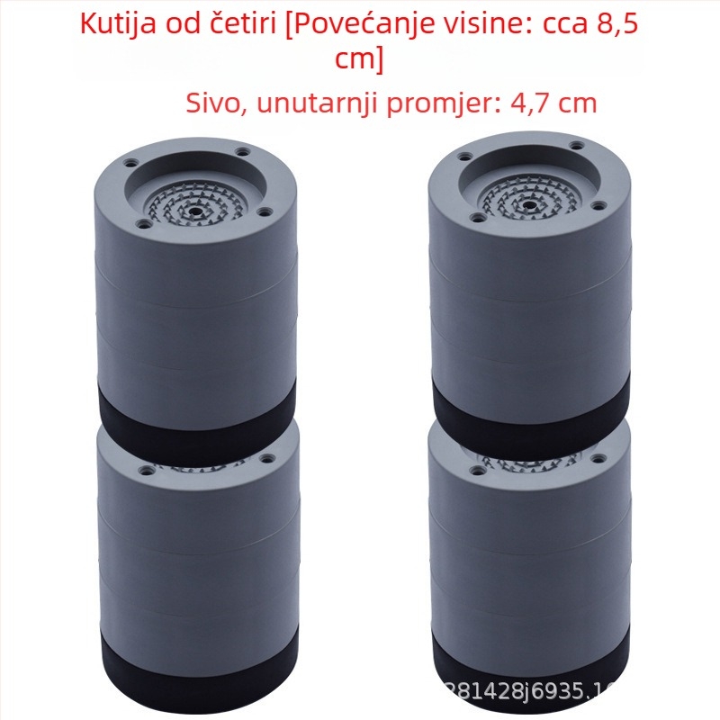 Podloška za podizanje visine nogu stola | Materijal: polietilen | Model: kutna potpora stola | Stil: moderni minimalistizam
