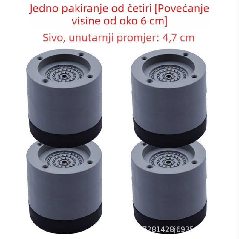 Podloška za podizanje visine nogu stola | Materijal: polietilen | Model: kutna potpora stola | Stil: moderni minimalistizam