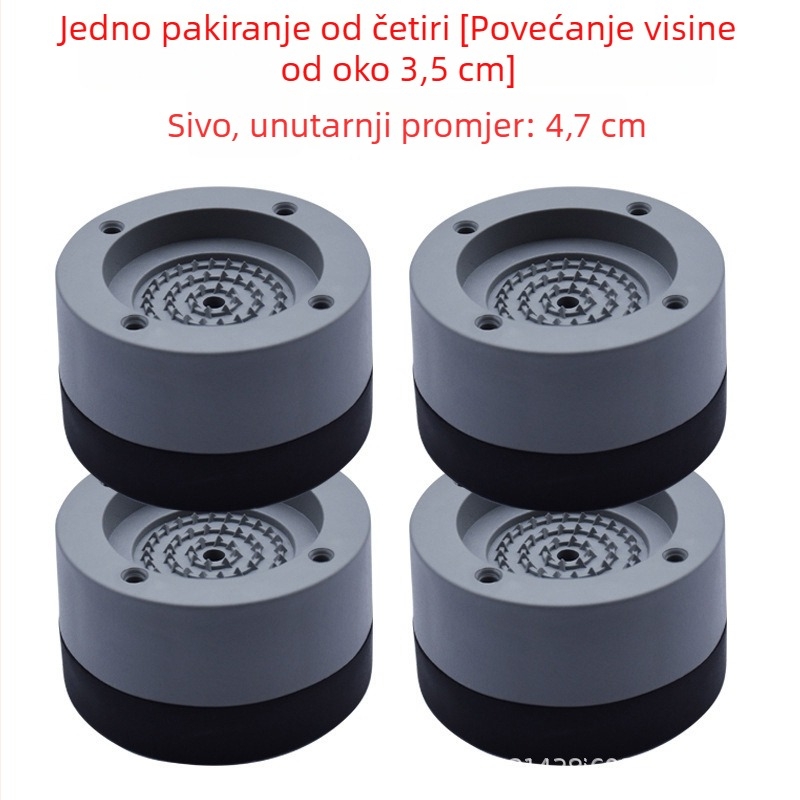 Podloška za podizanje visine nogu stola | Materijal: polietilen | Model: kutna potpora stola | Stil: moderni minimalistizam