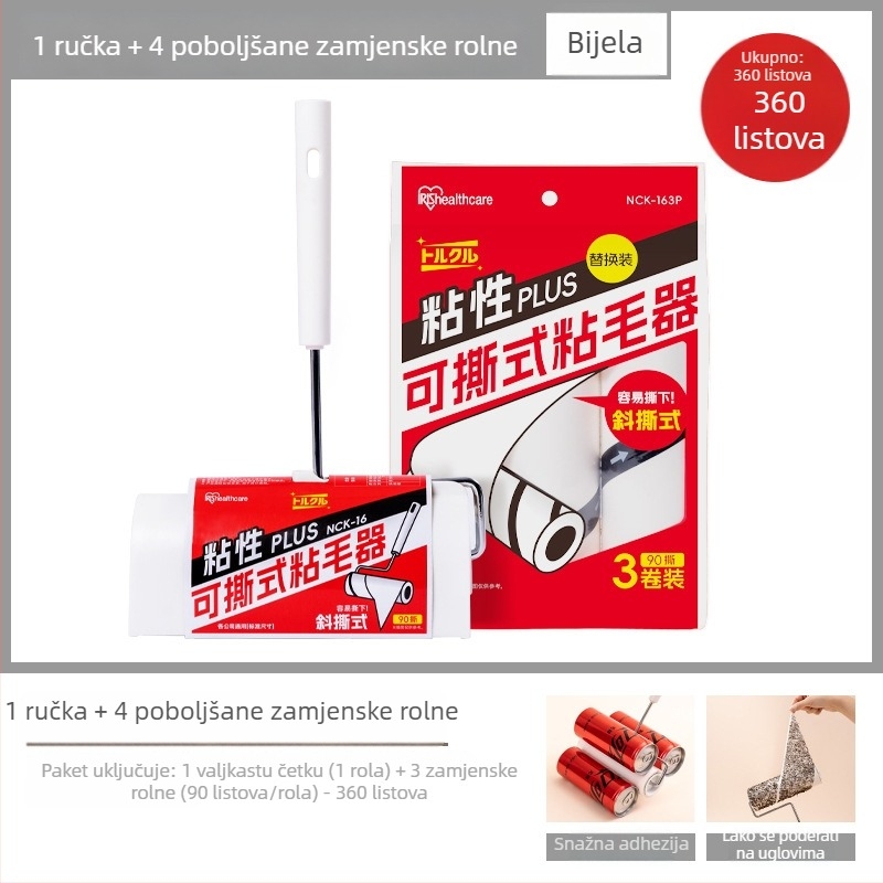 Roller za uklanjanje dlaka kućnih ljubimaca – plastični valjak, Alice, proizvedeno u Kini, moderni minimalistički dizajn, lansiran 2012