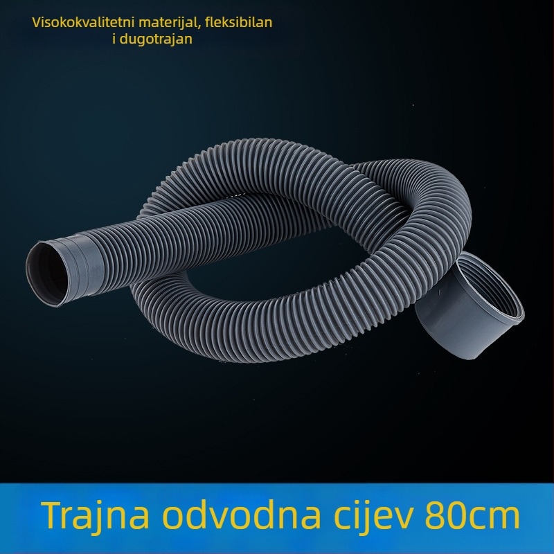 Čep odvod kade s pedalskim mehanizmom, TPE materijal, dodatak za odvod u kupaonici