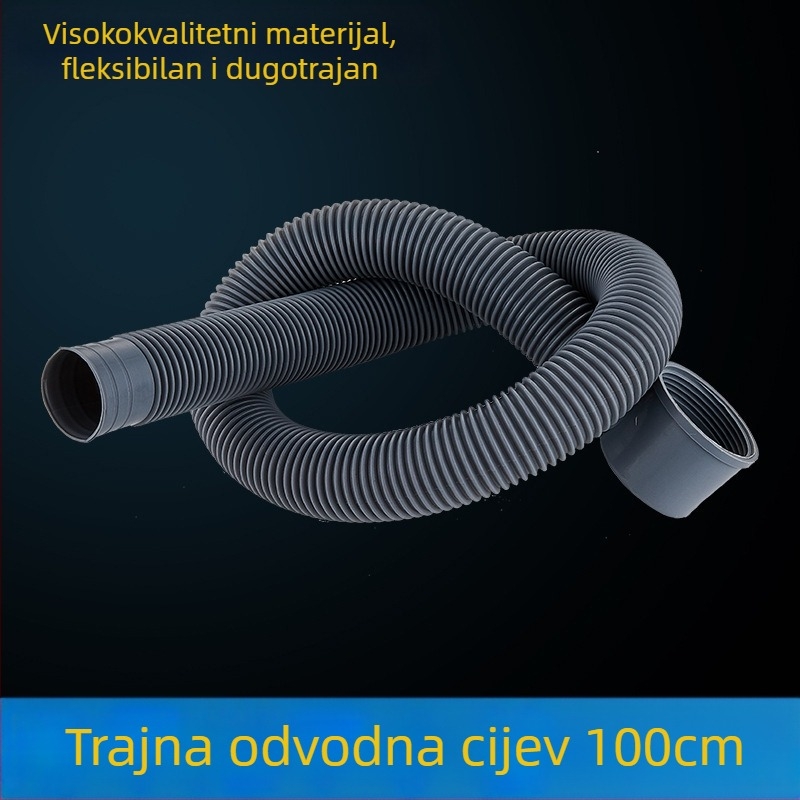 Čep odvod kade s pedalskim mehanizmom, TPE materijal, dodatak za odvod u kupaonici