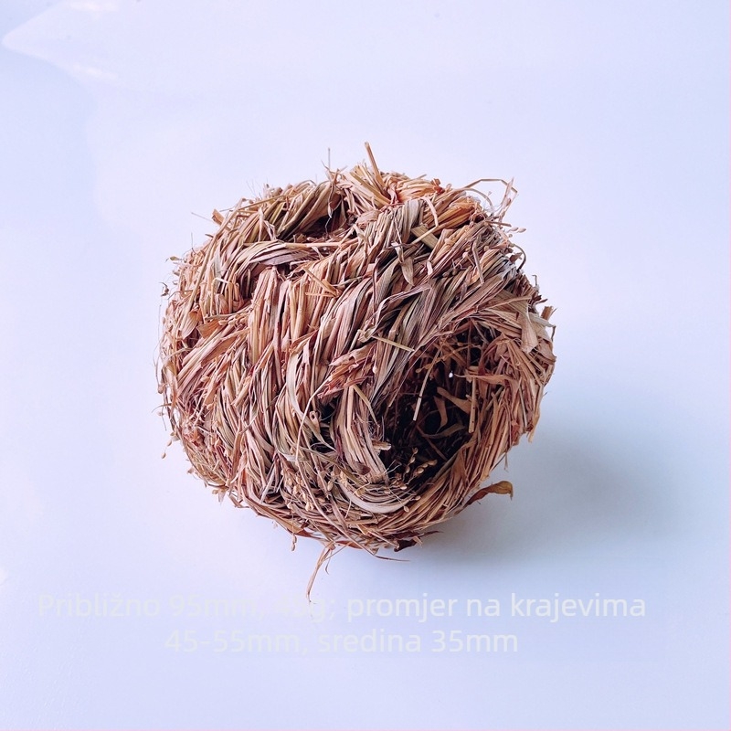 Slamnato gnijezdo i kućica za mala životinja — Materijal: slama; Podrijetlo: Guangdong; Bez uvoza; Licencirana privatna oznaka; Kategorija proizvoda: Sedalna podložka, Kavez, Kućica, Gnijezdo za kućne ljubimce