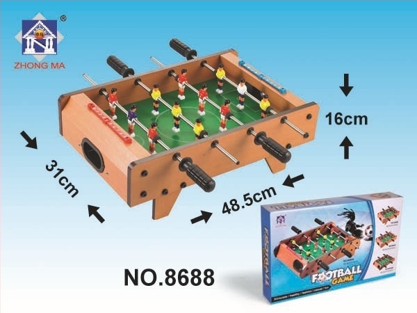 Mini stolni nogomet za dvije osobe, plastična konstrukcija, za djecu 4-6 godina