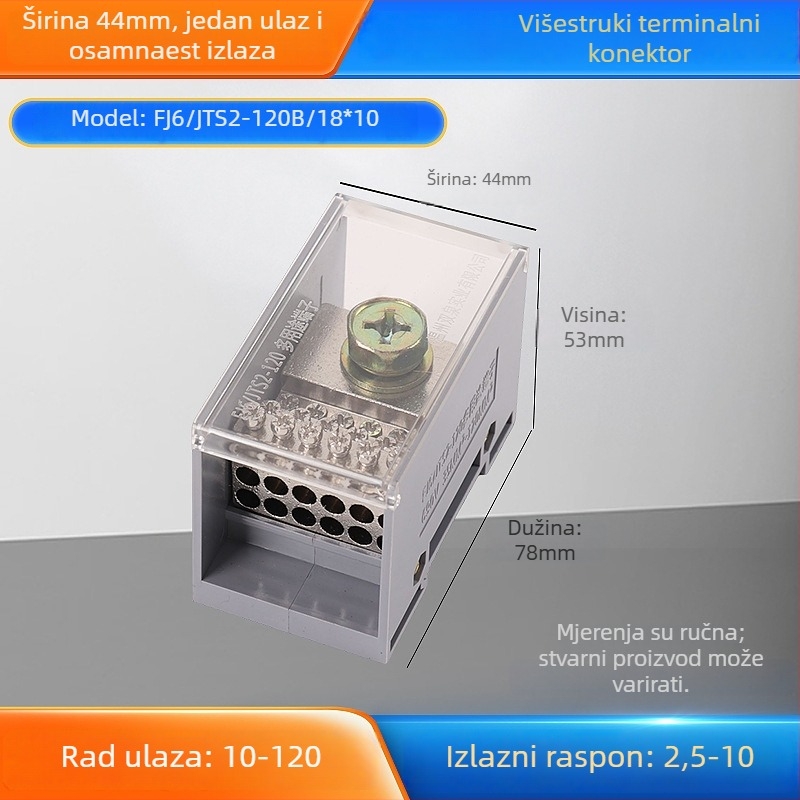 Sq6/Jts2 serija kutija za spajanje, jedan ulaz, više izlaza, izolirano kućište