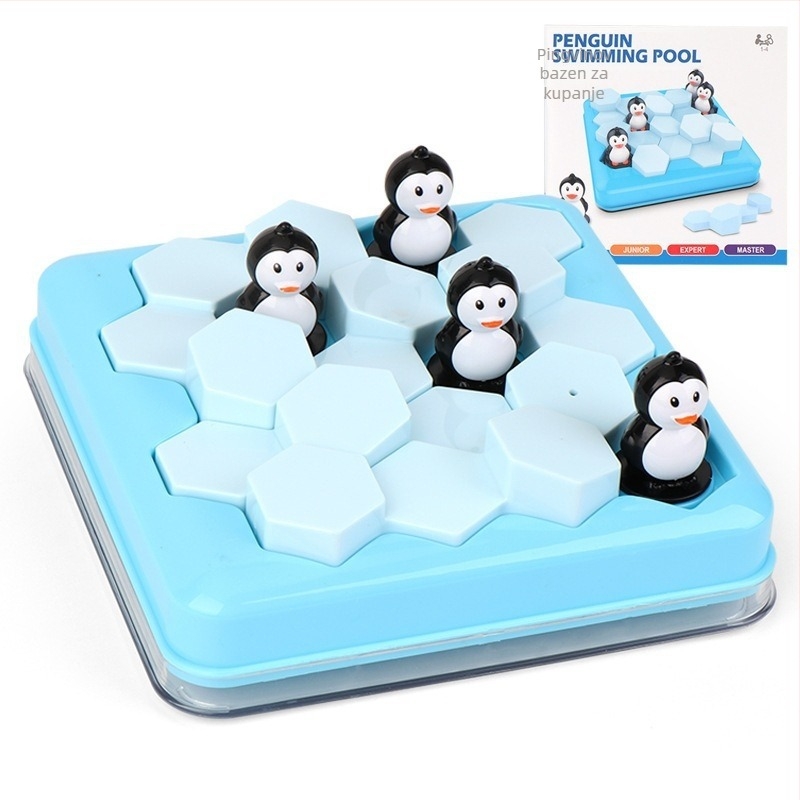 Hubao plastična slagalica-igra na ploči: gladna žaba jede grah, Sudoku ravnoteža, rušenje zidova – stolna zabava za djecu 4–6 godina