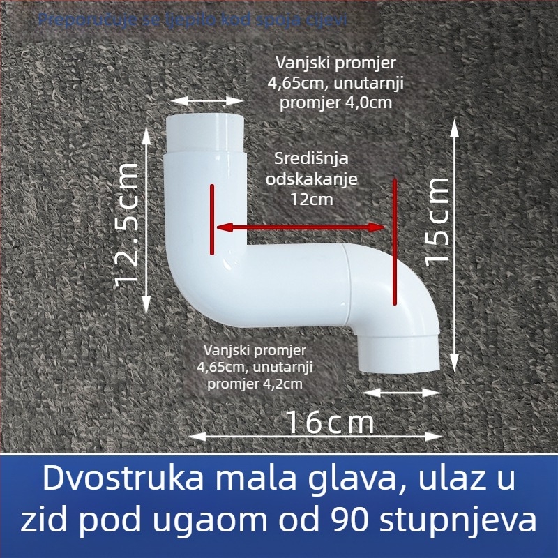 Dodatak za klozet tip squat (PP; Hanging waves; injekcijsko prešanje; moderan minimalistički stil)