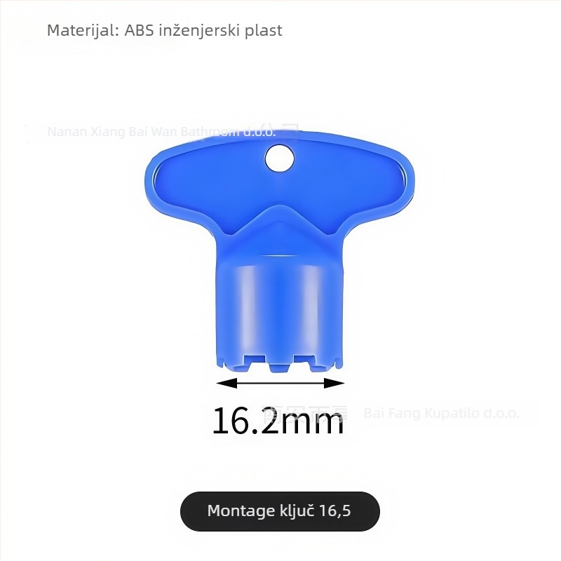 Slavina s ugrađenim aeratorom i skrivenim filtrom, alat za demontažu i ključ, ABS materijal, moderni minimalistički stil, brend Beautiful Lion