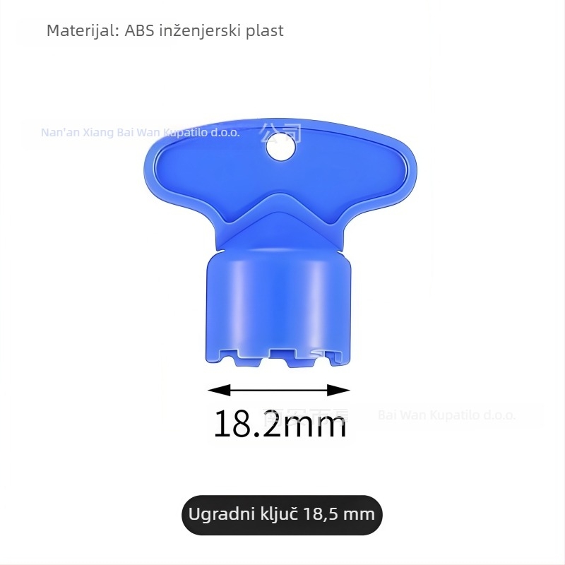 Slavina s ugrađenim aeratorom i skrivenim filtrom, alat za demontažu i ključ, ABS materijal, moderni minimalistički stil, brend Beautiful Lion