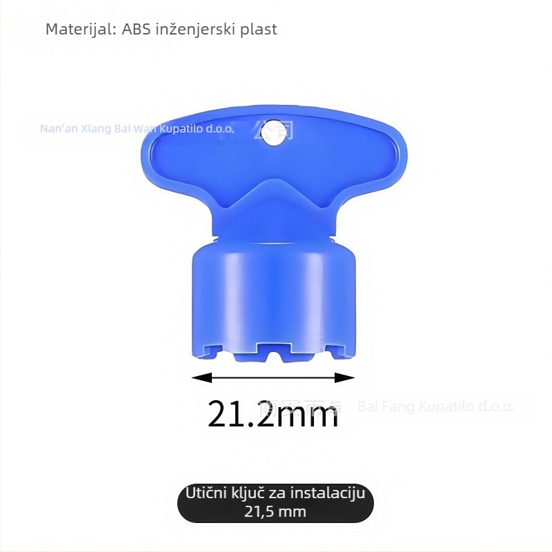 Slavina s ugrađenim aeratorom i skrivenim filtrom, alat za demontažu i ključ, ABS materijal, moderni minimalistički stil, brend Beautiful Lion