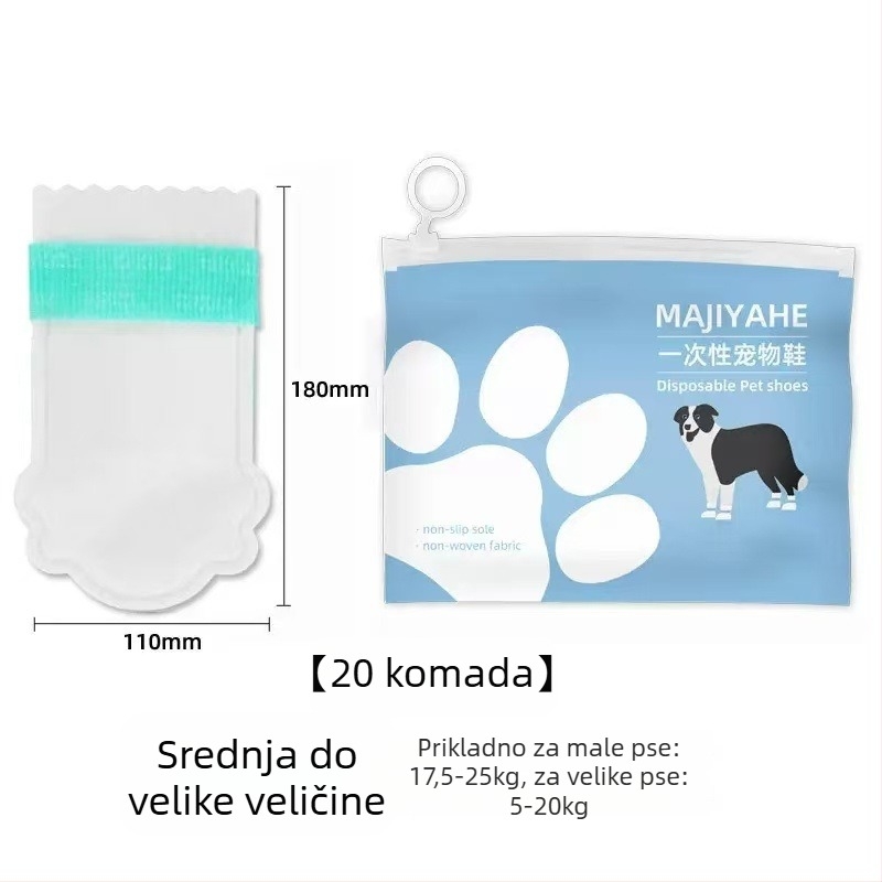 MAJIYAHE Pokrivalo za cipele za kućne ljubimce – protuklizno, ležerni stil, univerzalno, model 001