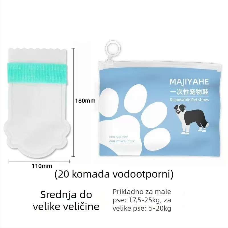 MAJIYAHE Pokrivalo za cipele za kućne ljubimce – protuklizno, ležerni stil, univerzalno, model 001