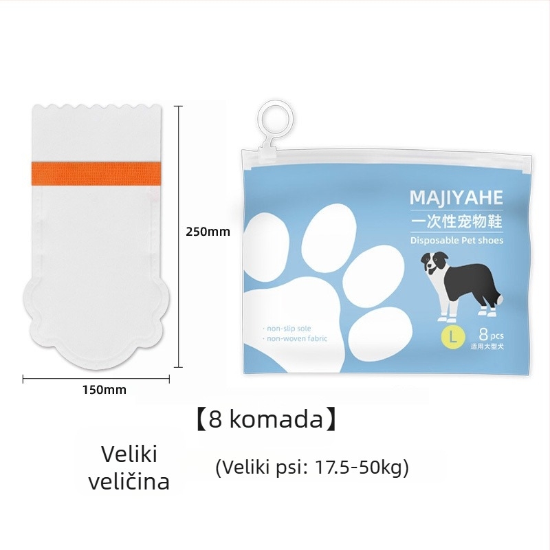 MAJIYAHE Pokrivalo za cipele za kućne ljubimce – protuklizno, ležerni stil, univerzalno, model 001