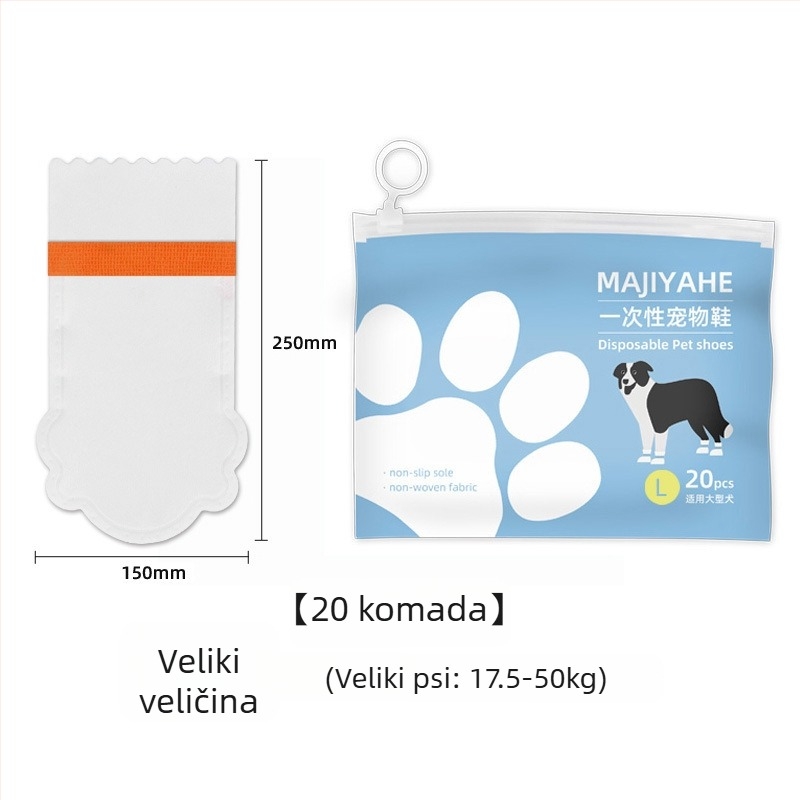 MAJIYAHE Pokrivalo za cipele za kućne ljubimce – protuklizno, ležerni stil, univerzalno, model 001