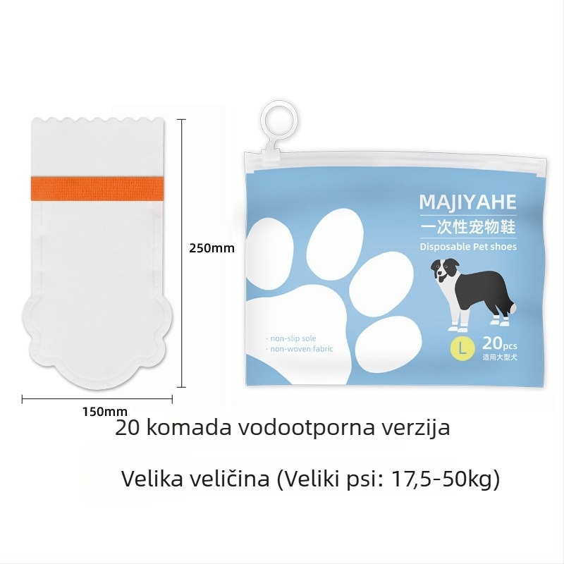MAJIYAHE Pokrivalo za cipele za kućne ljubimce – protuklizno, ležerni stil, univerzalno, model 001