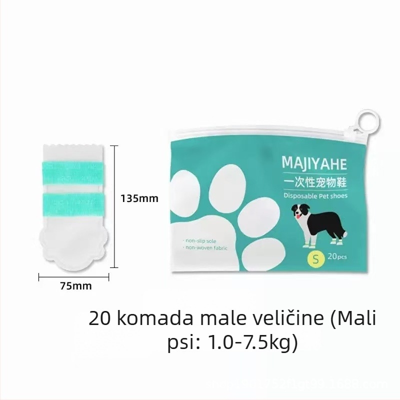 MAJIYAHE Pokrivalo za cipele za kućne ljubimce – protuklizno, ležerni stil, univerzalno, model 001