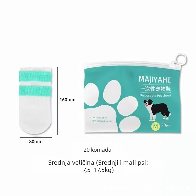 MAJIYAHE Pokrivalo za cipele za kućne ljubimce – protuklizno, ležerni stil, univerzalno, model 001