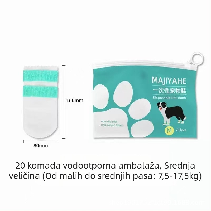 MAJIYAHE Pokrivalo za cipele za kućne ljubimce – protuklizno, ležerni stil, univerzalno, model 001