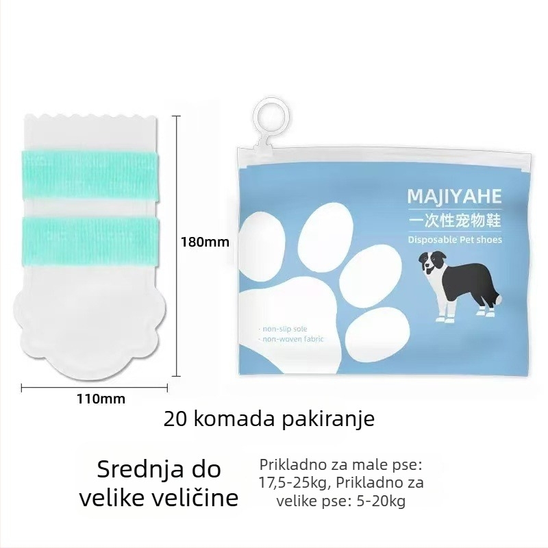 MAJIYAHE Pokrivalo za cipele za kućne ljubimce – protuklizno, ležerni stil, univerzalno, model 001