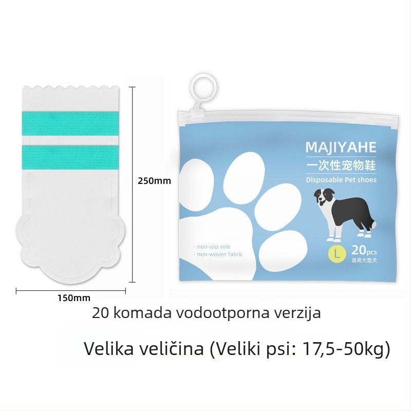 MAJIYAHE Pokrivalo za cipele za kućne ljubimce – protuklizno, ležerni stil, univerzalno, model 001