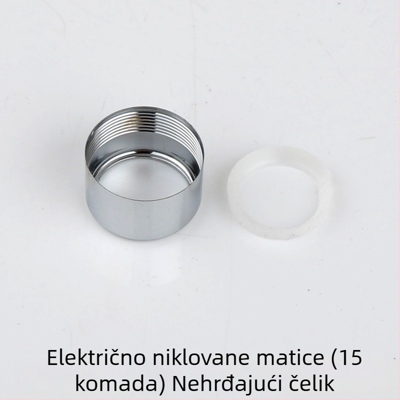 Spojnik za gornji tuš u kupaonici, kolona za tuš s 4‑bodnim univerzalnim kuglastim spojem i rotirajućom kuglom