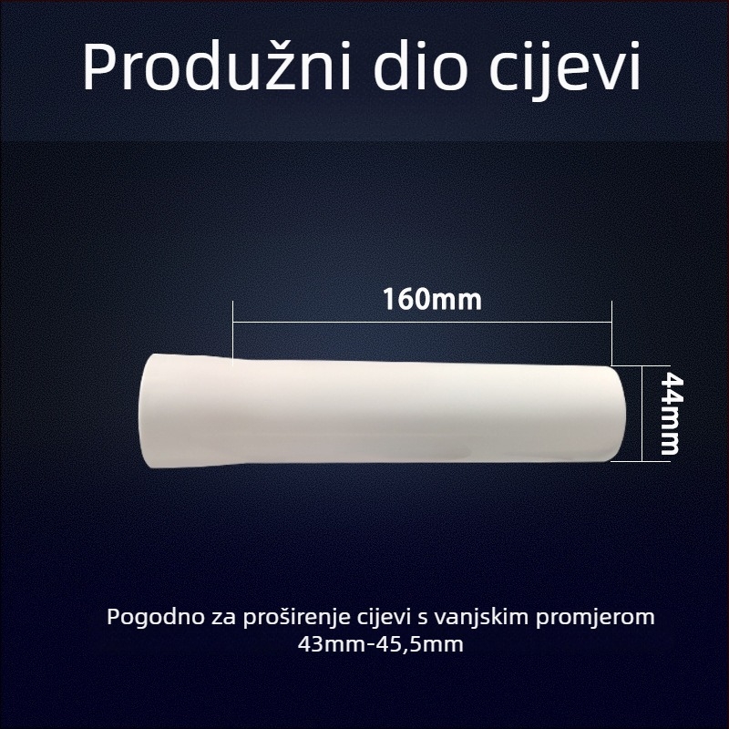 Odtvod vode iz spremnika klozeta tipa klek s brtvnim prstenom