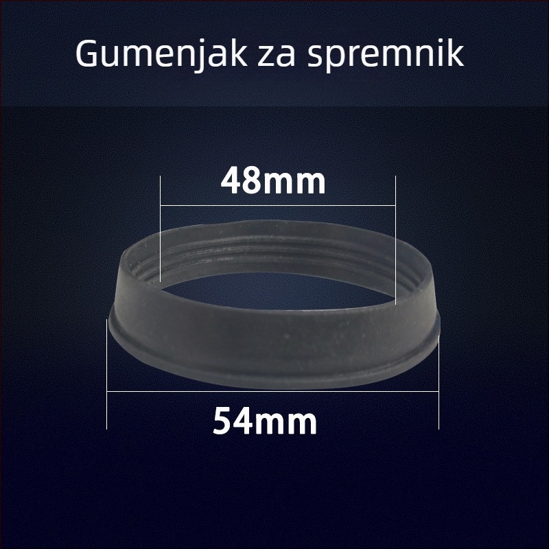Odtvod vode iz spremnika klozeta tipa klek s brtvnim prstenom