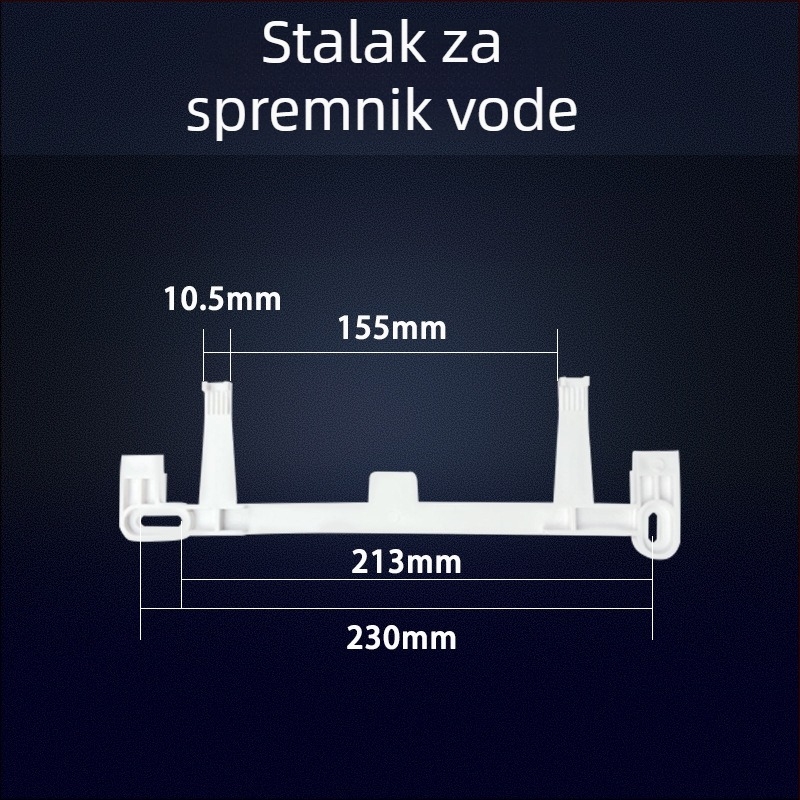 Odtvod vode iz spremnika klozeta tipa klek s brtvnim prstenom