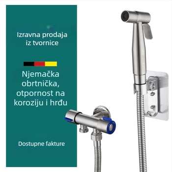 Ručni WC sprej s mlaznicom za bidet, visok tlak, tuš glava za kupaonicu