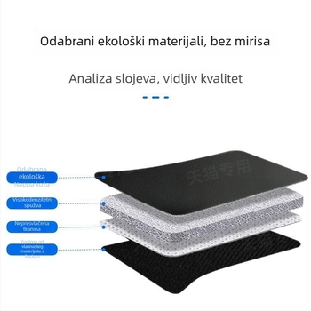 Kožna zaštitna podložnica za sjedalo za Xpeng M03 – zaštita stražnjeg sjedala, tiskanje loga dostupno