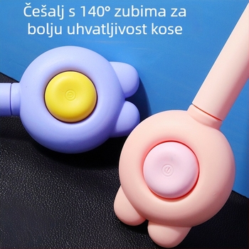 Četka za kućne ljubimce – mačke i psi – jednim klikom uklanjanje dlaka, razmrsivanje zapetljanih dlaka, masaža, PP materijal