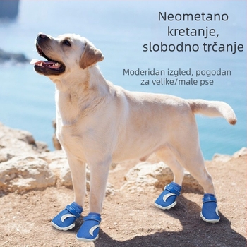 Cipele za pse od sintetičke kože, protuklizne i otporne na habanje, ležerni stil