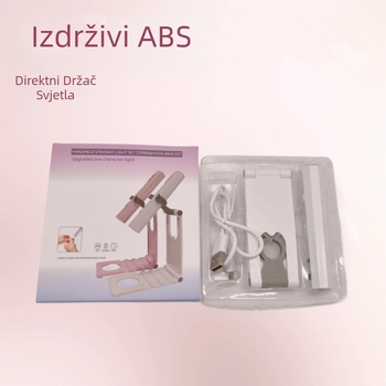 Lampa za nokte s postoljem, punjiva baterija, digitalni zaslon, ABS kućište