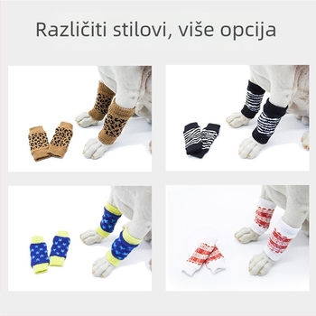 Zaštitne koljena i pokrivači za noge kućnih ljubimaca za opće potrebe, pamuk, protuklizni, topli, otporni na habanje, Blue Wave privatna oznaka