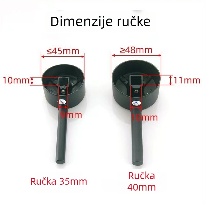 Ručka prekidača kuhinjske slavine s ručnim tušem – pribor za popravak tople i hladne vode