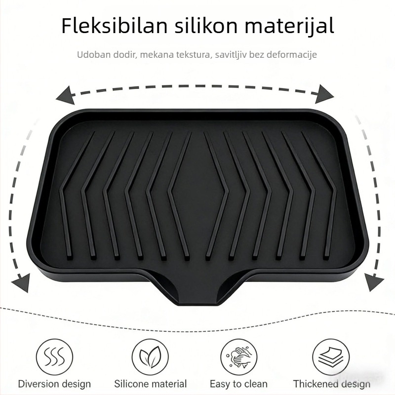 Silikonska kutija za sapun DG-04, 120 kom, ispis logotipa po narudbi