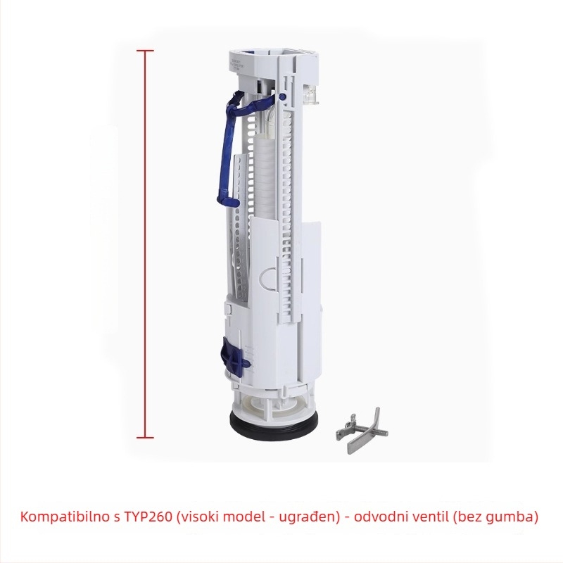 Geberit-kompatibilna tipka za WC i ventil za pražnjenje spremnika Typ260 ulazni ventil prekida Typ380