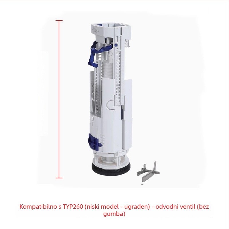 Geberit-kompatibilna tipka za WC i ventil za pražnjenje spremnika Typ260 ulazni ventil prekida Typ380