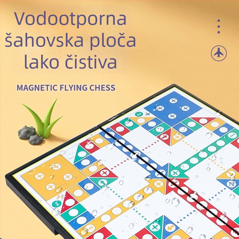 Magnetski sve-u-jednom set za djecu – više igara u jednom (Aeroplane Chess, Gomoku, Go, Xiangqi, Checkers, Jungle Chess, Military Chess). Materijal KPXQ-001; Marka Popular Ball; Kategorija: Društvene igre; Pakiranje: Kutija