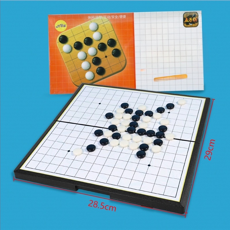 Magnetski sve-u-jednom set za djecu – više igara u jednom (Aeroplane Chess, Gomoku, Go, Xiangqi, Checkers, Jungle Chess, Military Chess). Materijal KPXQ-001; Marka Popular Ball; Kategorija: Društvene igre; Pakiranje: Kutija