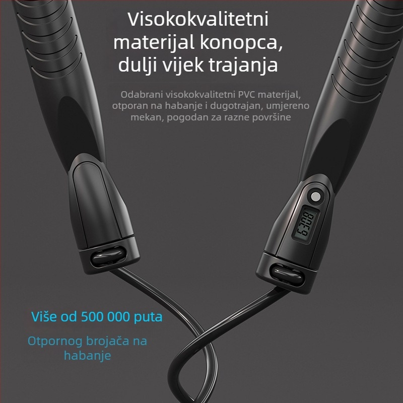 Elektronički brojajući skakač za skakanje s timerom, ABS materijal, model Hx-2371, brenda Hx, za odrasle