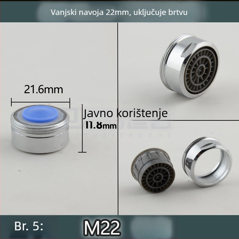 Kuhinjski aerator slavine s filtrom mreže unutar jezgre (Public Version)
