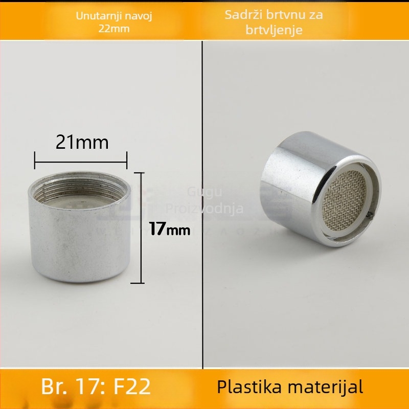 Kuhinjski aerator slavine s filtrom mreže unutar jezgre (Public Version)