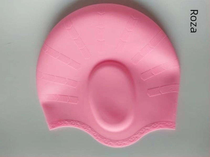 Silikonska plivačka kapa visoke elastičnosti, zaštita za uši, vodootporna, udobna za odrasle, pogodna za plivanje i ronjenje.