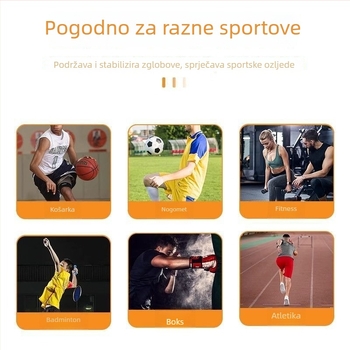 Patelarna traka za koljeno — Jednokratna ljepljiva pjena za potporu mišićima