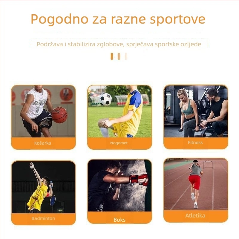 Patelarna traka za koljeno — Jednokratna ljepljiva pjena za potporu mišićima