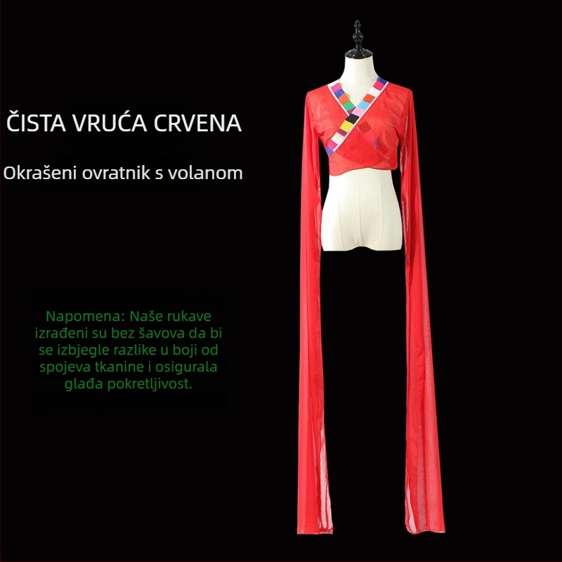 Water Sleeve Opera Top za odrasle - Unisex plesni kostim, poliester, 90–95% poliester sadržaja, ljeto 2022