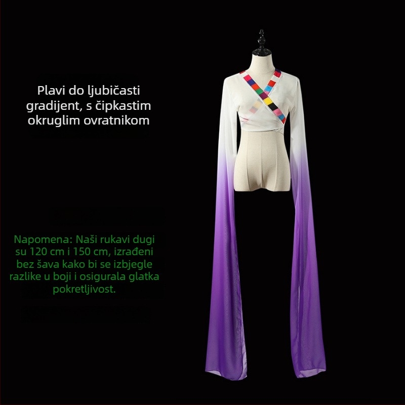 Water Sleeve Opera Top za odrasle - Unisex plesni kostim, poliester, 90–95% poliester sadržaja, ljeto 2022