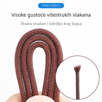 Mengda Zaštita vrha štapa s ojačanom glavnom linijom i univerzalnim okretom